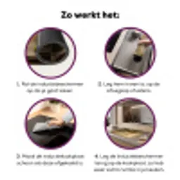 Olijven - Stilleven - Vintage Inductie beschermer vinyl 3mm klein -zzzzzzz-cc-werking
