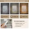 Amandelbloesem - Kunst - Van Gogh - Grijs Light Box met kabel (Tafellamp) klein -USP_lichtkleurNL