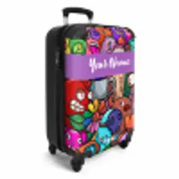 Monstervrienden Festijn NBS - Handbagage koffer - Kinderen Unisex middel -productfoto_3d
