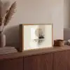 Cirkel - Compositie - Diepte - Beige Light Box met batterij (Wandlamp) middel -sfeer2