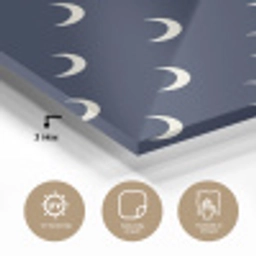 Patroon - Manen - Blauw plexiglas 5mm klein 11 -sfeer2