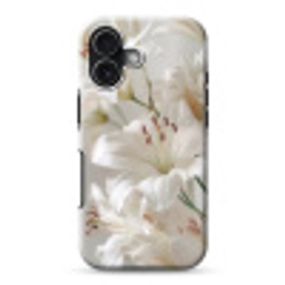 Lelies - Boekte - Wit - Meeldraden Toughcase MagSafe Apple iPhone 17 klein -3d