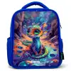 Sierlijke saffierdraak Kinderrugzak - Blauw middel -3d