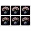 Bloemen - Roze - Tulpen - Vaas onderzetter kurk middel -3d