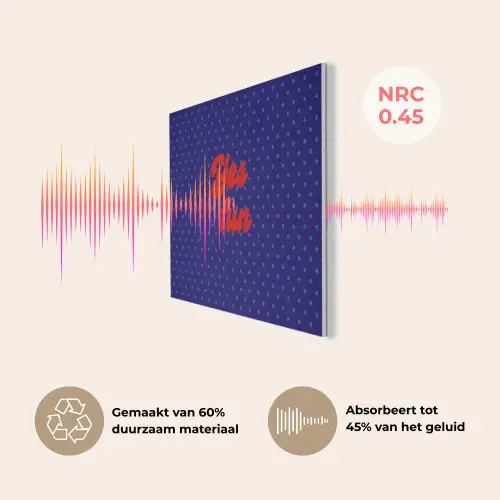 Yes fun - Rood - Blauw - Stippen PET vilt klein -USP_NL