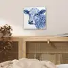 Illustratie - Koe - Blauw plexiglas 5mm klein -sfeer4