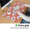 Bloemen - Grafisch - Oranje Muismat XXL klein 681 -sfeer3