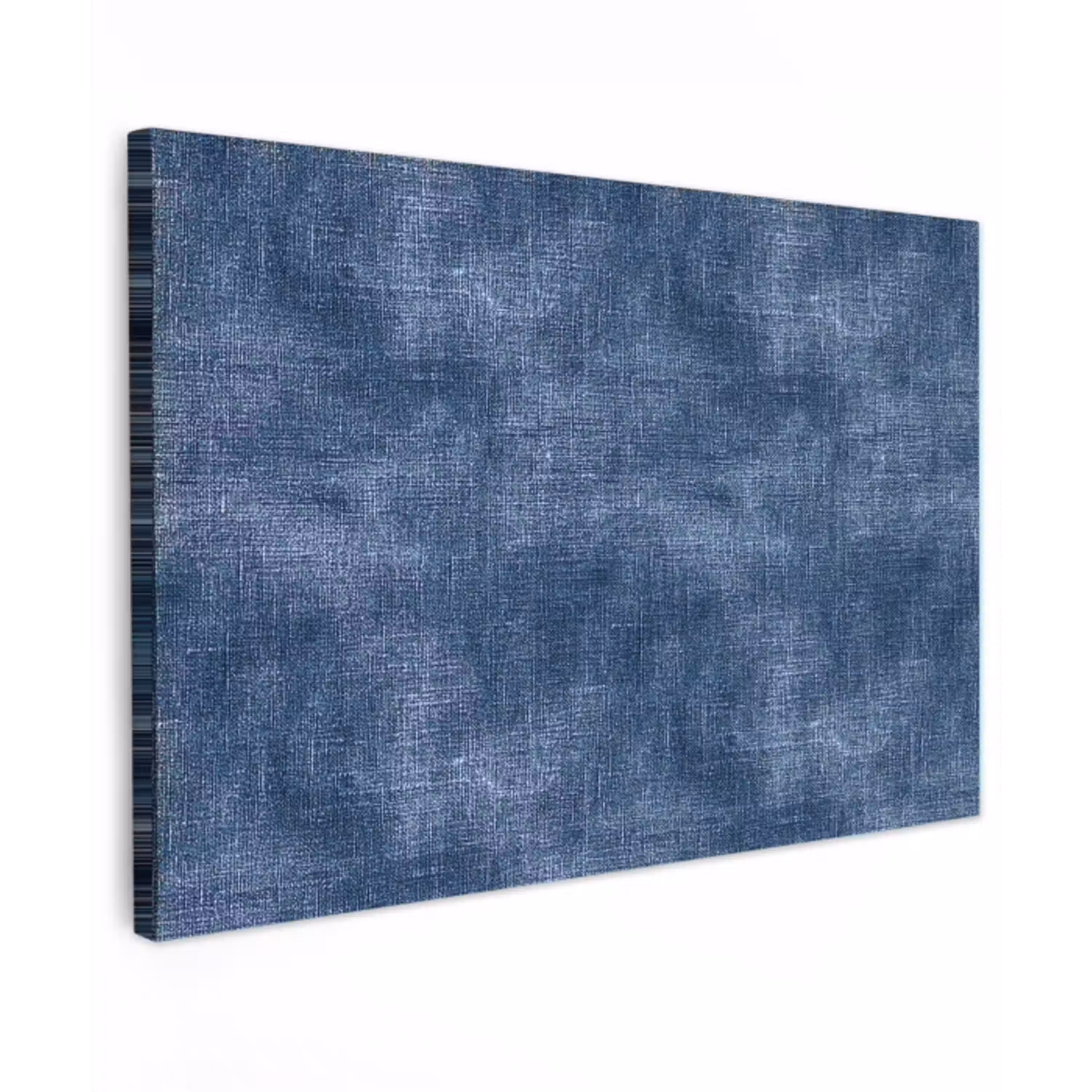 Linnen - Textuur - Patroon - Denim - Rustiek canvas 2cm klein 34 -z3d