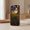 Wijngaard - Druiven - Zonsondergang Telefoonhoesje iPhone 17 Pro klein -sfeer2