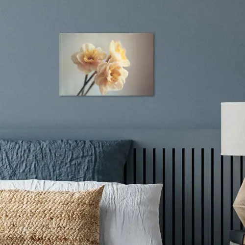 Narcissen - Geel - Bloemblaadjes poster papier klein -sfeer2