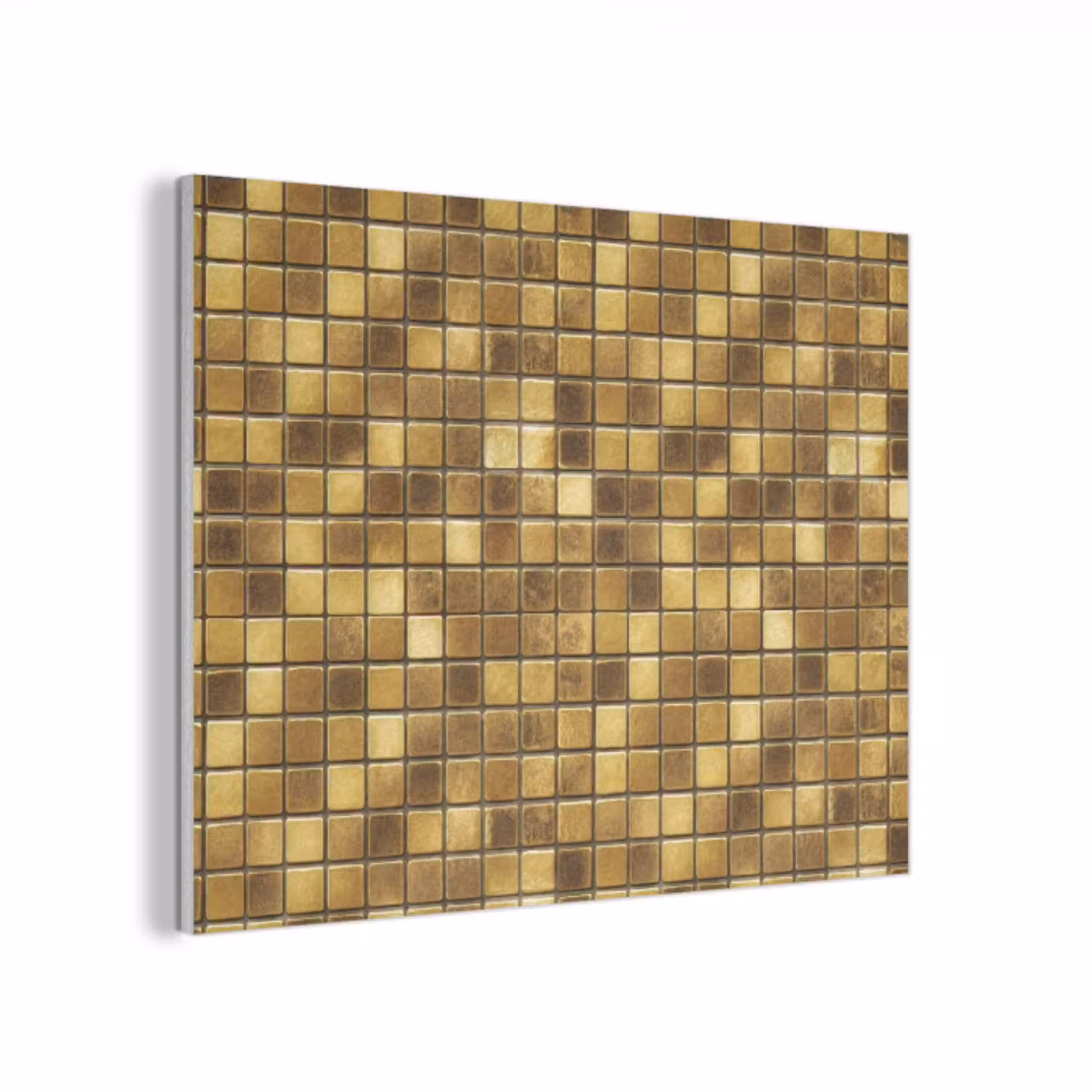 Tegels - Mozaïek - Luxe - Warm Goud PET vilt klein 837 -3d