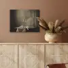Strik - Beige - Witte - Wijn PET vilt klein -sfeer4