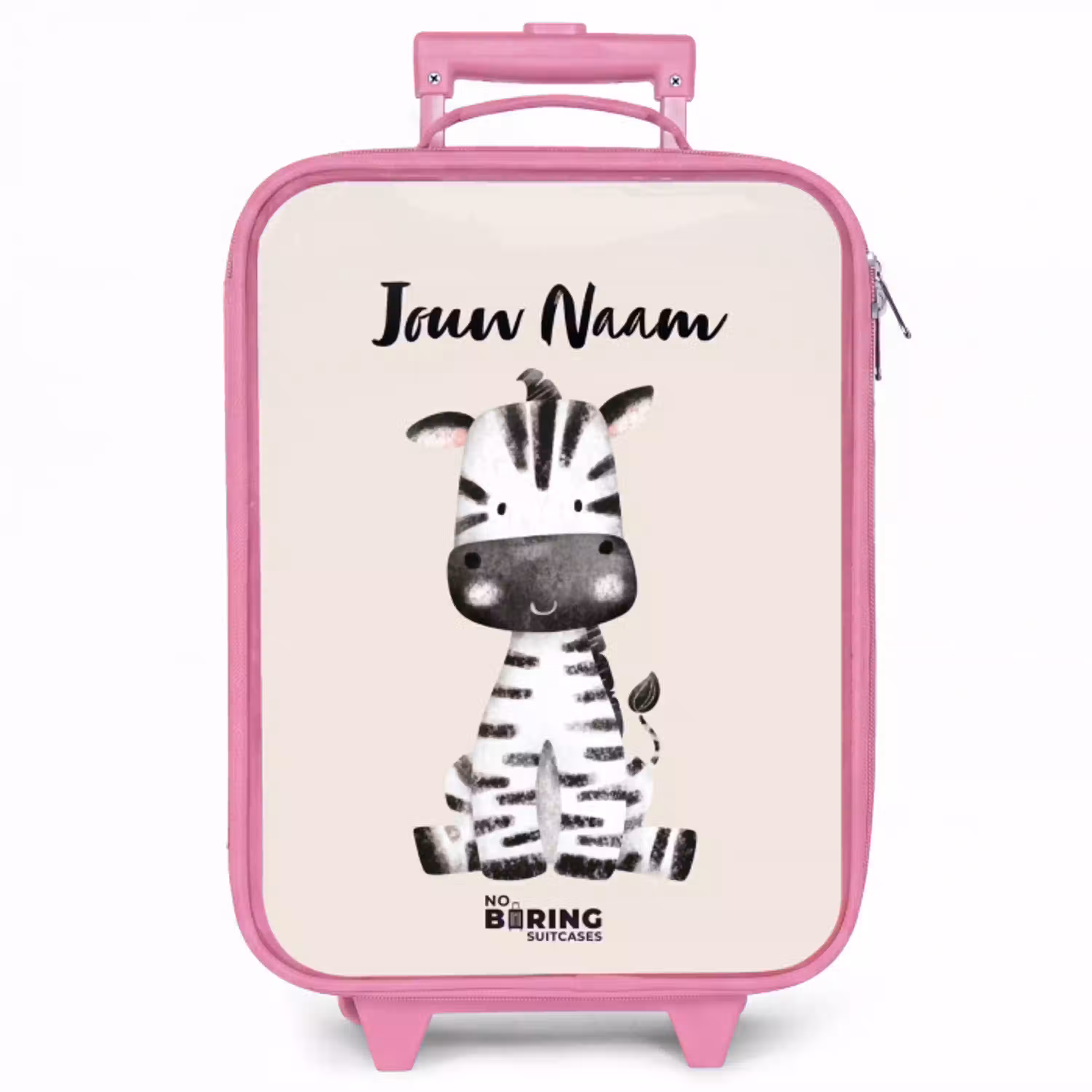 Zoë Zebra Kinderkoffer - Roze klein -zzz_website3d