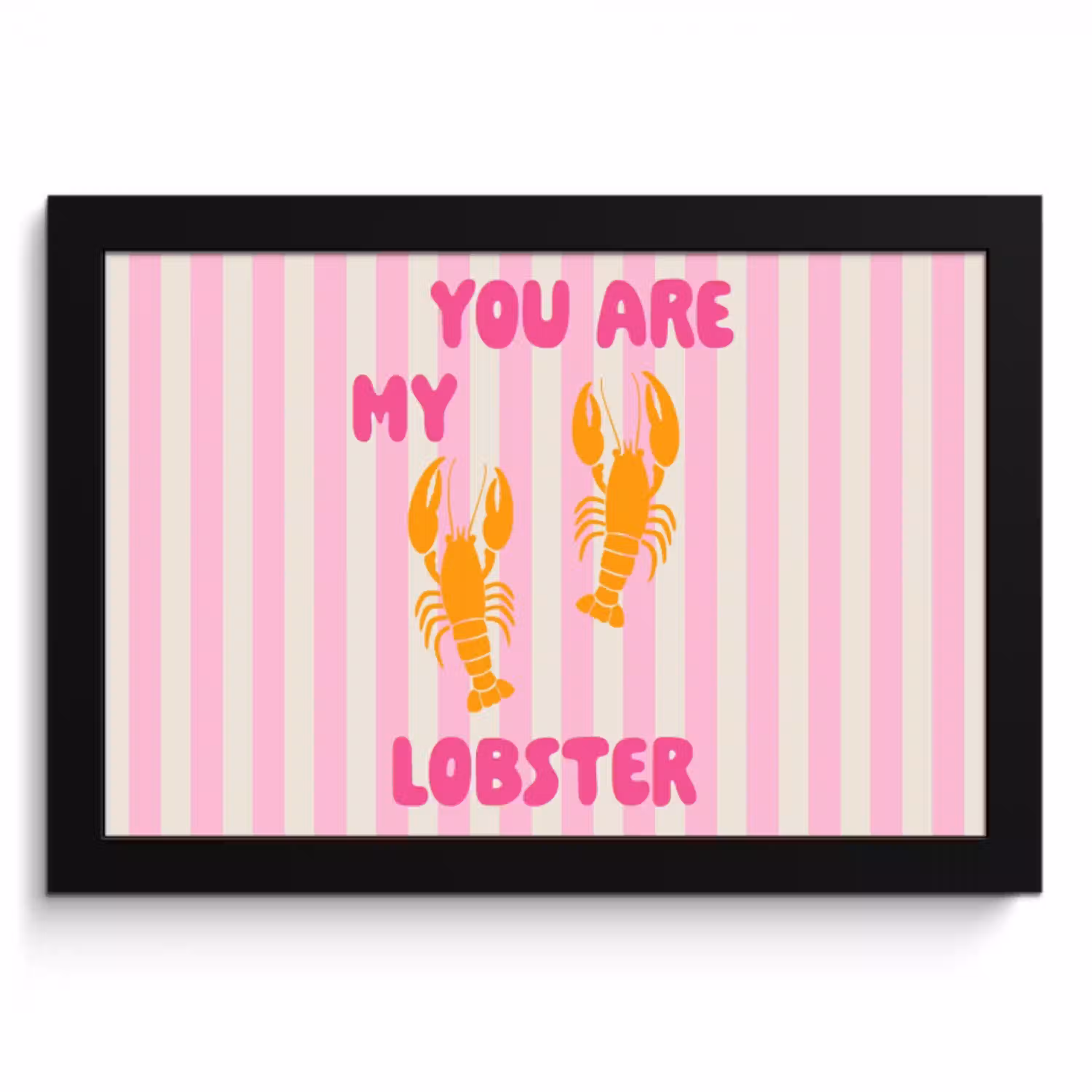 Lobster - Love - Valentijn KitchenYeah - Keuken - Fotolijst klein -3d