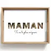 Maman - Collage de lettres Dienblad Rechthoek middel -z3d_shopping