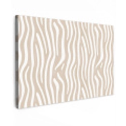 Abstract - Zebra - Beige canvas 2cm klein 34 -z3d