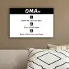 Quotes - Oma is de allerliefste - Spreuken - Oma canvas 2cm klein -sfeer3