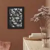 Koffiebonen - Zwart - Vintage PET vilt klein -sfeer4