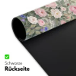 Bloemen - Tuin - Natuur - Kleurrijk Muismat XXL klein -ysfeer2_duits