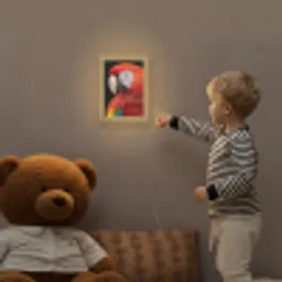 Ara - Portret - Rood Light Box met kabel (Kinderlampje) klein -sfeer4a_kind