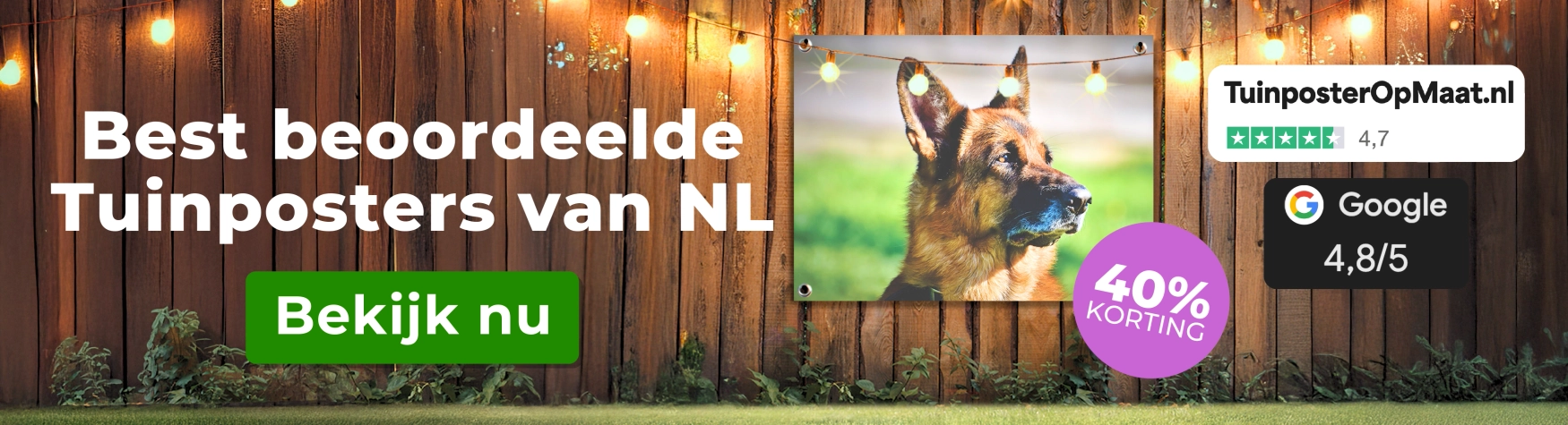 Best beoordeelde tuinposters van Nederland. Bekijk nu.