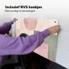 Vormen - Abstract - Cirkel - Zwart Inductie beschemer met haakjes klein -ky-ophangen-nl