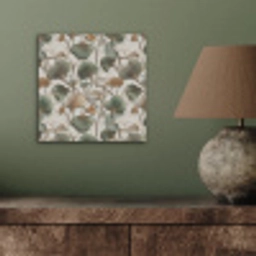 Elegant - Bladeren - Groen aluminium wit klein 46 -sfeer2