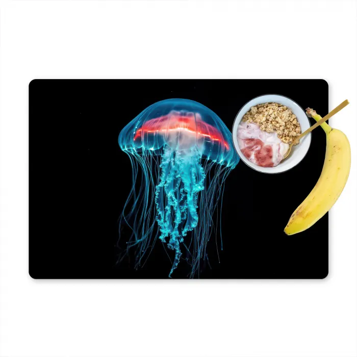 Kwal - Tentakels - Blauw - Licht Placemat vinyl groot -zzzproduct_Kitchenyeah-website