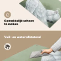 Pauwen - Wit - Natuur - Groen Inductie beschemer met haakjes klein -ky-schoon-nl
