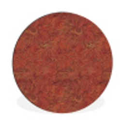 Oosters - Bloemen - Terracotta Wandcirkel aluminium klein 190 -3d