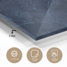 Koraal - Takken - Patroon - Nachtblauw plexiglas 5mm klein 11 -sfeer2