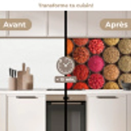 Kruiden - Schaaltjes - Kleurrijk - Textuur keuken achterwand 2 middel -voor-na2_FR