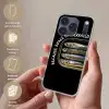 Sardines - Tekst - Vis - Blik Telefoonhoesje iPhone 17 Pro klein -sfeer3_NL
