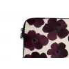 Bloemen - Aquarel - Paars laptophoes neopreen klein 279 -detail