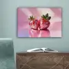 Disco - Fruit - Glitter - Strawberry canvas 2cm klein -sfeer4
