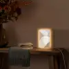Ovale vormen - Transparant - Zachte overgang Light Box met kabel (Tafellamp) klein -sfeer4