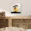 Zwarte boom - Gouden cirkel - Heuvel plexiglas 5mm klein -sfeer4