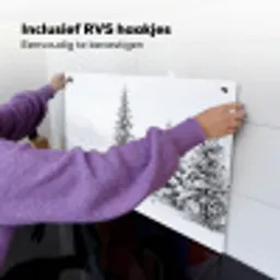 Fijnsparren - Sneeuw - Winter - Landschap - Stilte Inductie beschemer met haakjes klein -ky-ophangen-nl