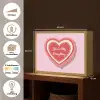 Liefde - Hart - Valentijn Light Box met batterij (Wandlamp) middel -USP_websiteoverzichtNL