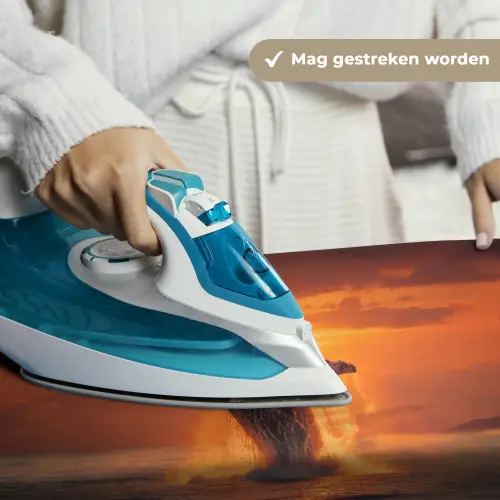 Walvis - Zon - Zee Wandkleed katoen klein -sfeer9