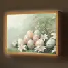 Paaseieren - Pasteltinten - Bloemen Light Box met batterij (Wandlamp) middel -z3d_website