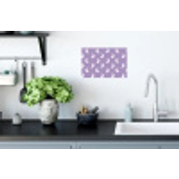 Manen - Patroon - Paars Muursticker klein 286 -keuken