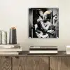 Marmerlook - Meisje met de parel - Sigaretten - Toilet - Goud - Kunst - Oude meesters plexiglas 5mm klein -sfeer1