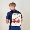 Brandweerwagen - Getekend - Rood Rugzak - Zwart middel -sfeer8