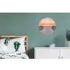 Zonsondergang - Strand - Zand Wandcirkel aluminium klein -slaapkamer