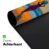 Vrouwen - Strand - Zondsondergang Muismat XXL klein -sfeer2