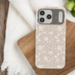 Bloemen - Blaadjes - Patroon Telefoonhoesje iPhone 17 Pro Max klein 879 -sfeer1