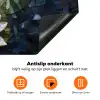 Glasstukjes - Leliebladeren - Vis - Oranje Inductie beschermer vinyl 3mm klein -zzzzzzz-td-onderkant