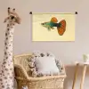Vis - illustratie - Stippen - Oranje Wandkleed katoen klein -wsfeer5_kind
