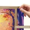 Hertje - Uil - Fantasie - Bos Light Box met batterij (Wandlamp kind) middel -USP_websiteprintNL